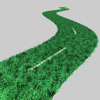 green road