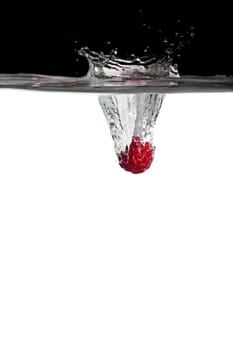 Raspberry in water 2