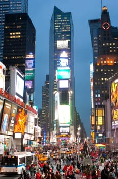 Times square in New York