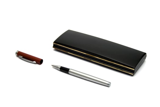 Pen and black box