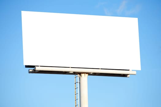 Blank billboard