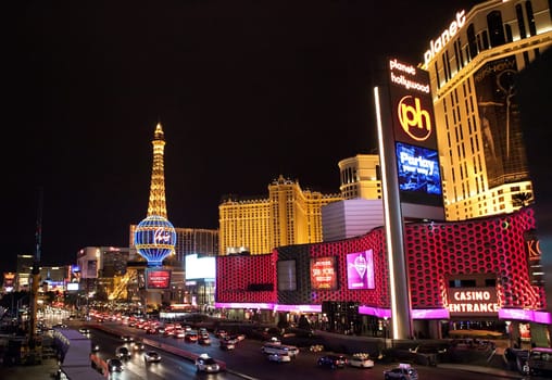Las Vegas Strip at night