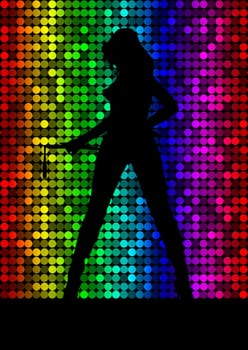 Sexy Disco Chick