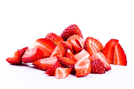 Sliced strawberries wd657