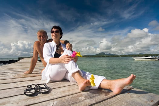 Couple on the beach
