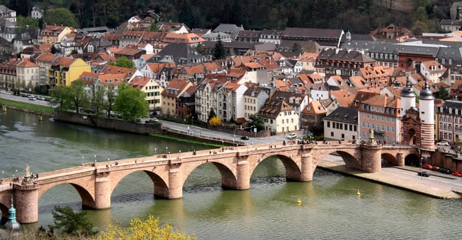 Old Neckar Bridge in Heidelberg