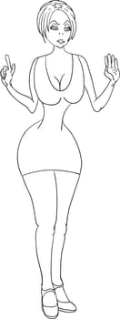 women gesture