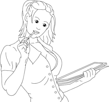 Young businesswoman