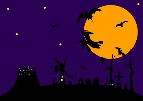 Halloween witch