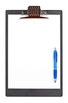 Pen and clipboard