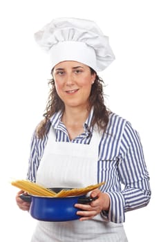 Attractive cook woman