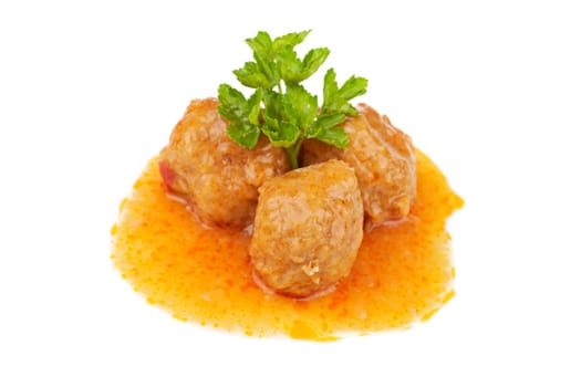 Fresh meatballs