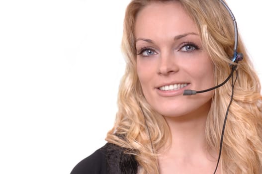 Beautiful Telephonist