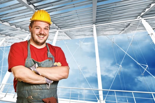 real carpenter portrait