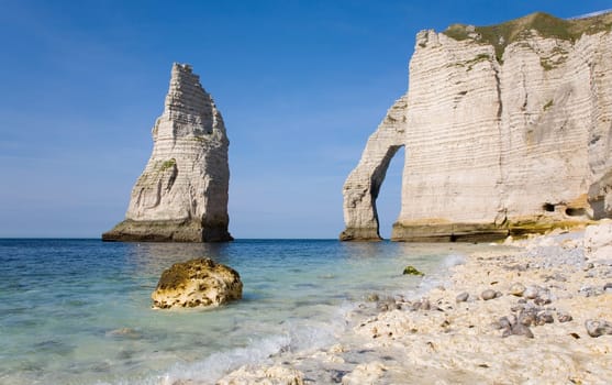 Cliffs at etretat