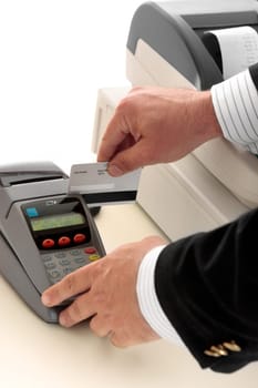 credit or bank card retail transaction