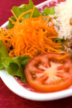 Mixed salad,dietary