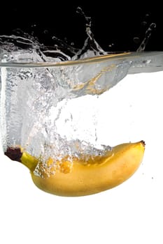 Banana in water