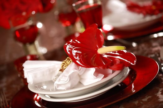 Luxury place setting