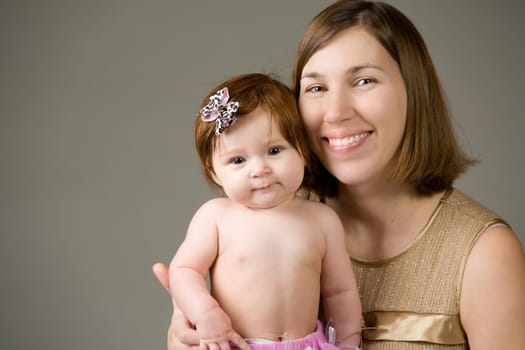 Mother with baby