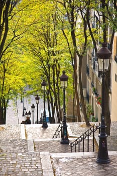 Stairway to Montmartre