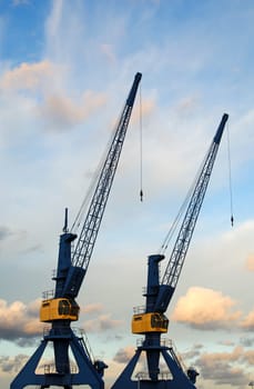 Disused cranes