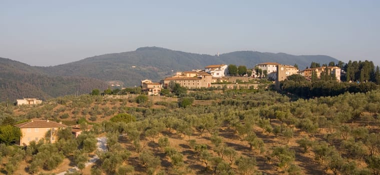 Tuscan village