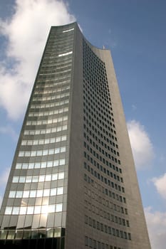 City high-rise in Leipzig
