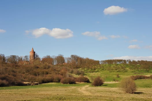 Spring at the castle