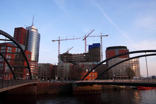 Hamburg Hafencity - Elbphilharmonie construction site