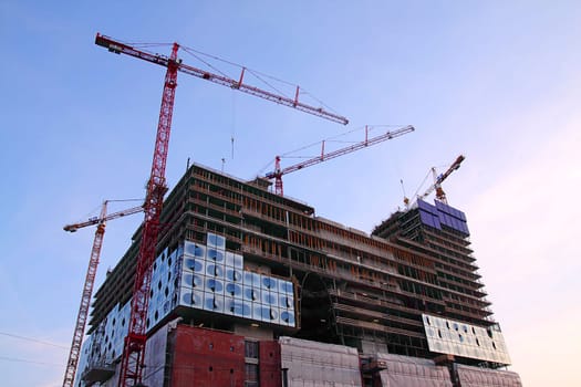 Hamburg Hafencity - Elbphilharmonie construction site