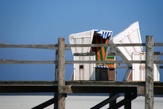 Beach chairs
