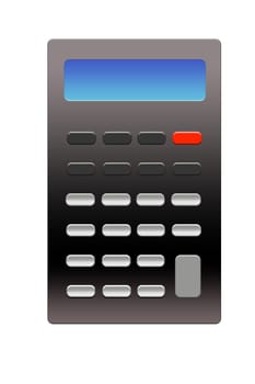 Calculator Template Illustration