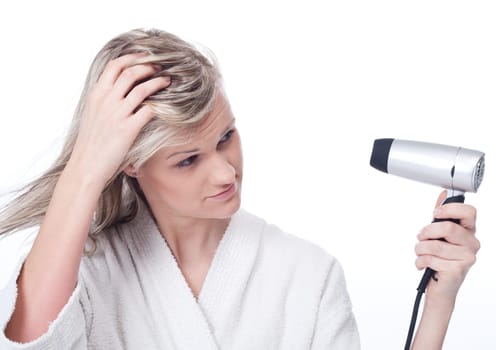 Blow dry your hair