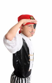 Ahoy Pirate looking out