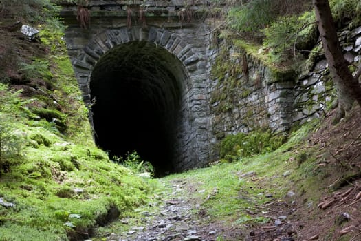 old railway tunnel