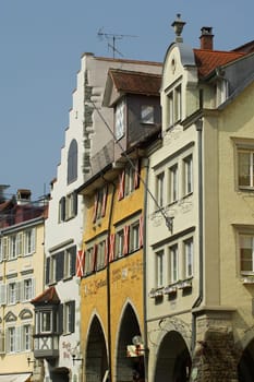 The old town of Lindau in Bavaria