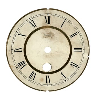 Dial of an old clock