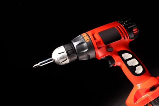 red drill closeup
