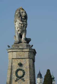 The Lion in Lindau on Lake Constance