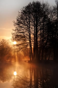 by the lake...........