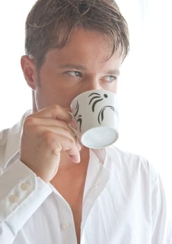 relax with a cup of tea