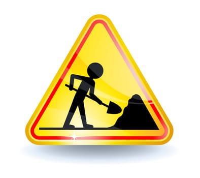 Under construction sign
