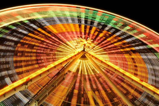 At the Ferris wheel...