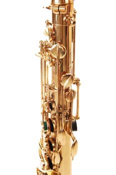 An brass saxophone part.