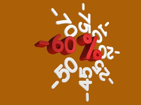 Discount campaign -60 percent