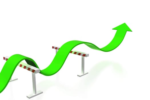 Jumping over any obstacles