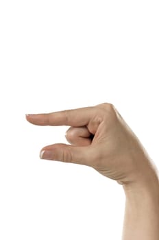 Letter G in ASL