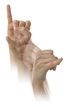 Letter J in ASL
