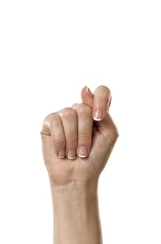 Letter T in ASL